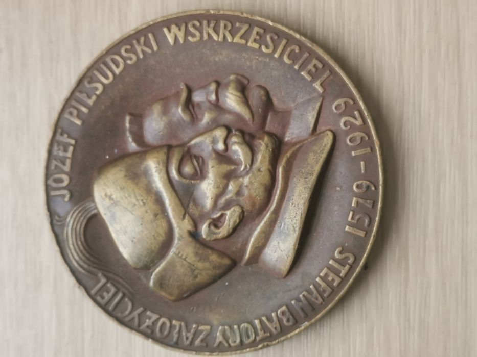 Bardzo stary medal Uniwersytet Wilno 1929r brąz