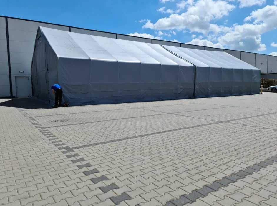 Hala centrum dystrybucyjnego 10x40 m ARCTIC magazyn przemysłowy 400 m2