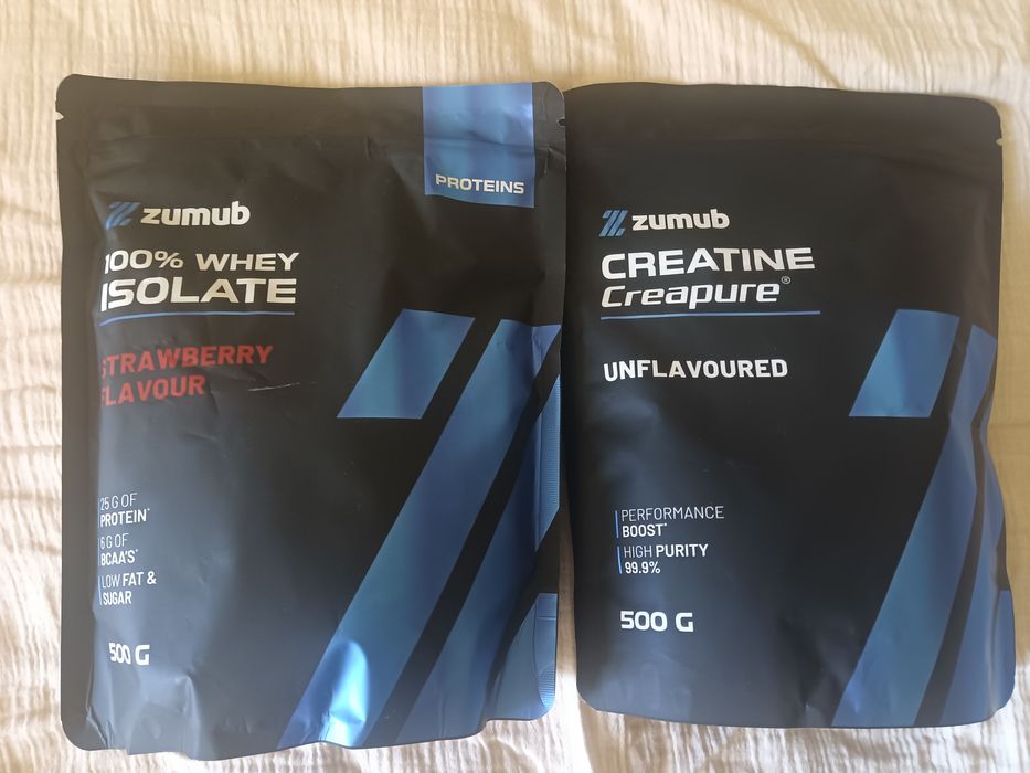 Creatina (creapure) / proteina isolada  Zumub