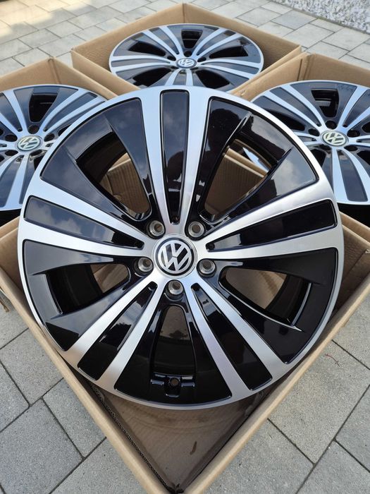 Felgi 19" 5x112 VW Golf Passat Tiguan Arteon Skoda Octavia Kodiaq TPMS Nowe | #295