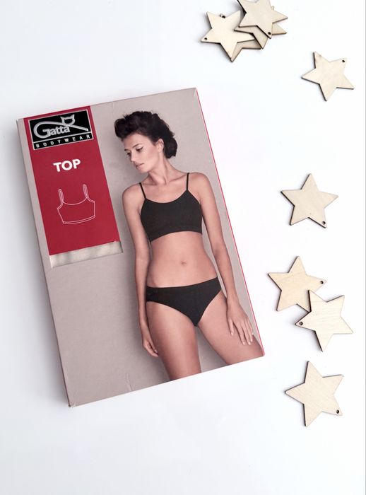 Nowy top Gatta L – bezszwowy, kolor Light Nude