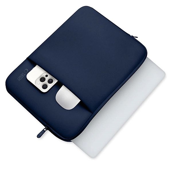 Pokrowiec Tech-Protect Neopren na laptopa 14" - granatowa