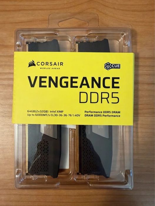 RAM 64Gb DDR5 (2x32Gb) 6000 CL30