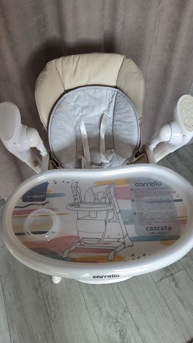 Стільчик для годування 3в1 Carrello Cascata