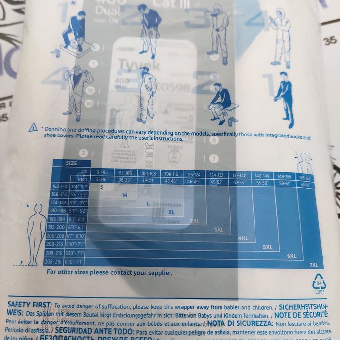 Захисний малярний комбінезон малярний 4532+ 3М, Dupont.Опт.