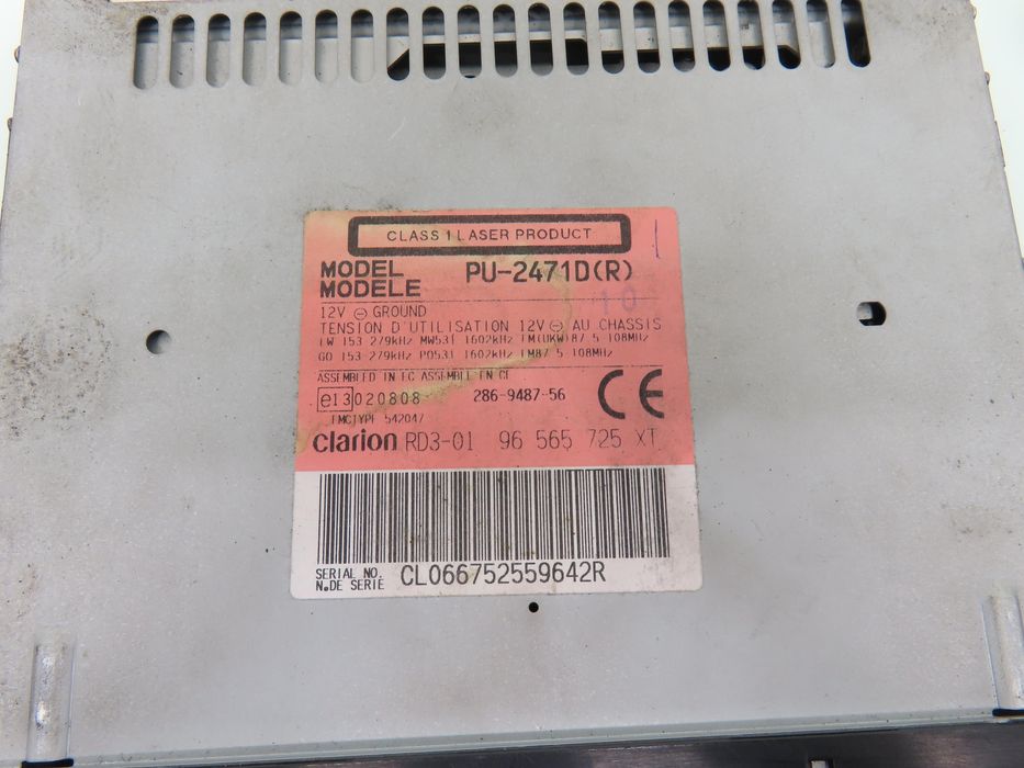 Radio Citroen C8