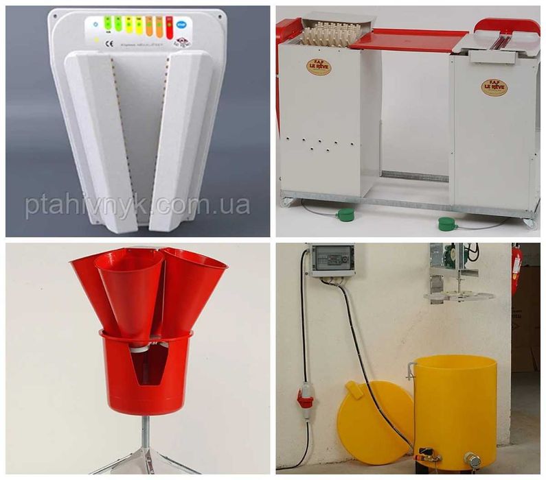 Обладнання для забою птиці, електронаркоз, шпарчан, скубальна машина