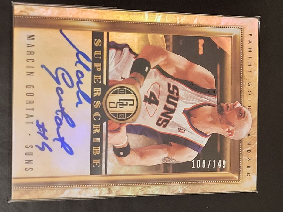 2011 Panini Gold  Superscribe autograf  Limited 149 Marcin Gortat auto