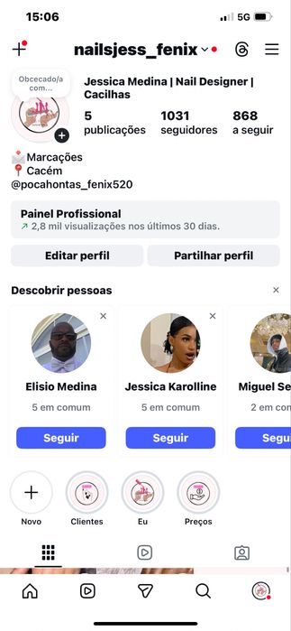 Manicure e pedicure no cacem