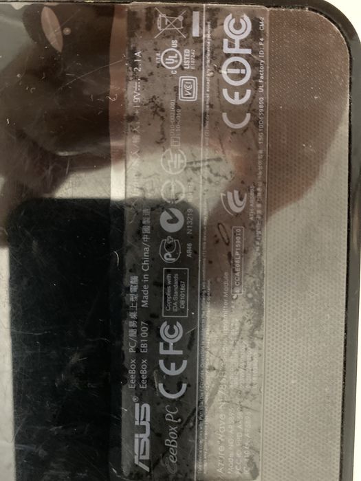 Nowy Komputer Asus eeBox PC EB1007 HDD 250GB