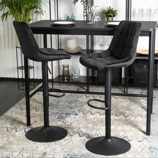 Барний стілець Arcos велюровий, барне крісло, барный стул