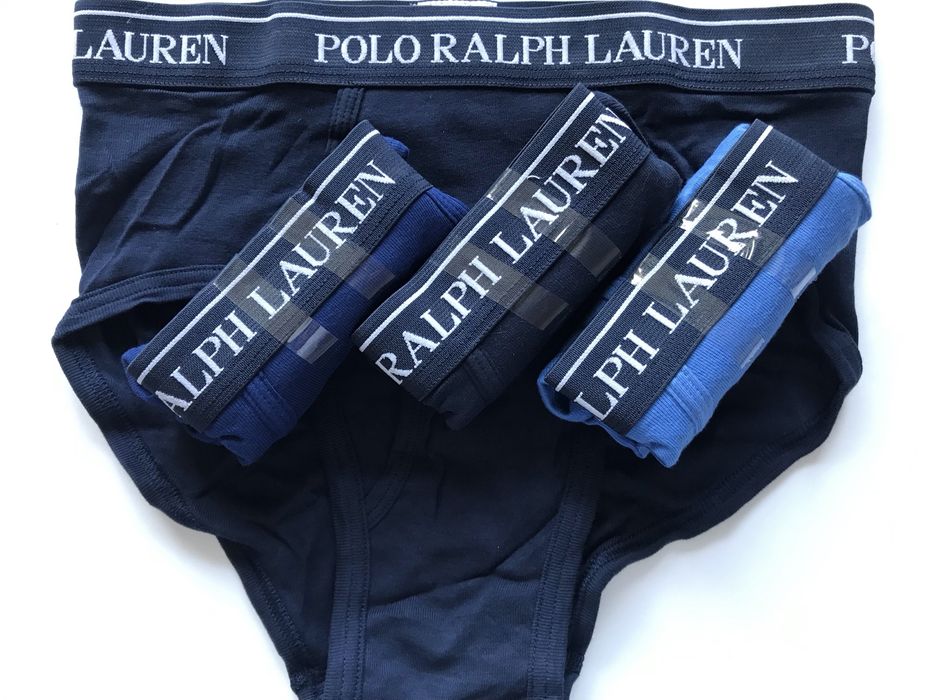 Slipy męskie RALPH LAUREN 4 pak S
