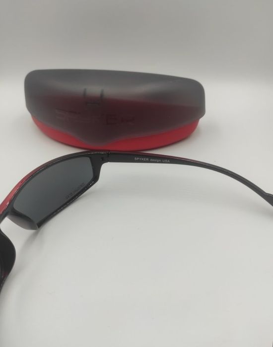 NOWE Okulary sportowe przeciwsłoneczne Spyker UV 400 + etui