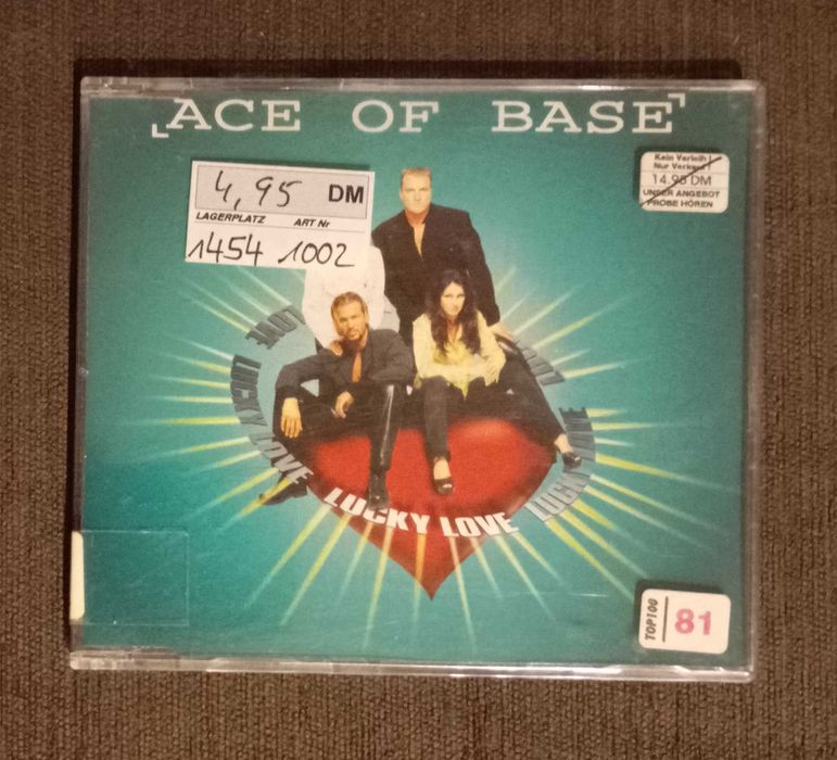 7 CDs de Ace Of Base (2 albuns e 5 singles)