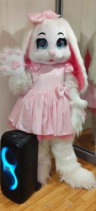 Белый мишка,Кинг конг,Стич,зайки,панда.Аниматор Харьков