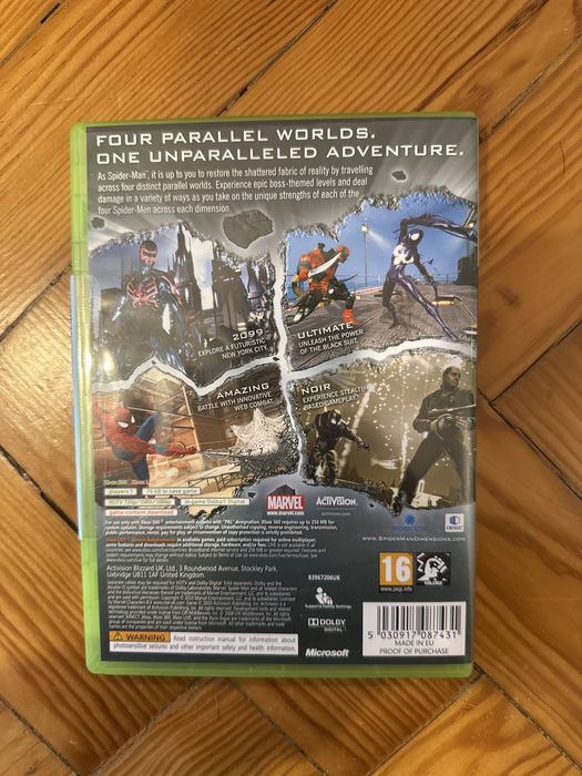 Spider Man Shattered Dimensions XBOX 360