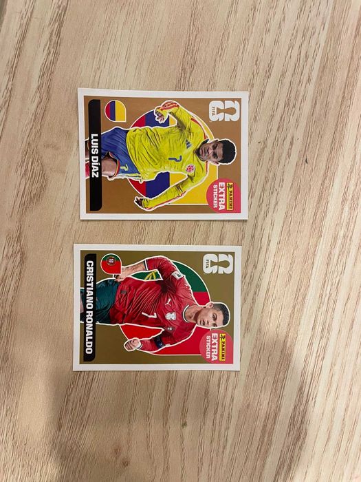 Cromo gold Cristiano Ronaldo Lisboa