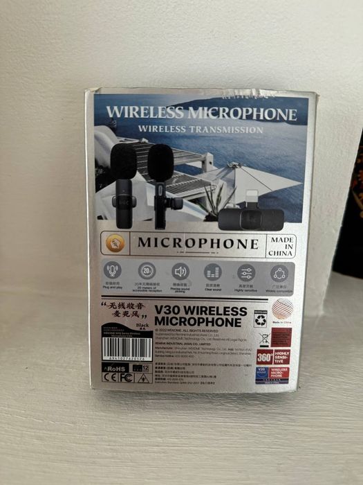 Бездротовий петличний мікрофон