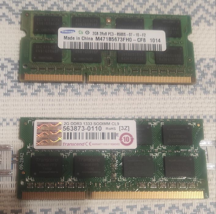 Оперативна пам'ять DDR -3 та процесор Core i3 для ноутбука