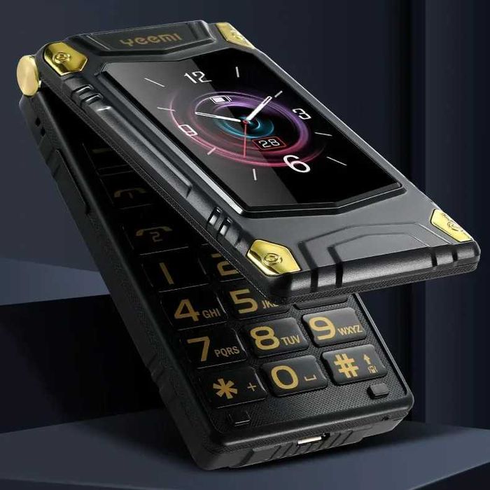 Защищенный телефон раскладушка Land Rover (Yeemi) M7 6800mAh,2 экрана
