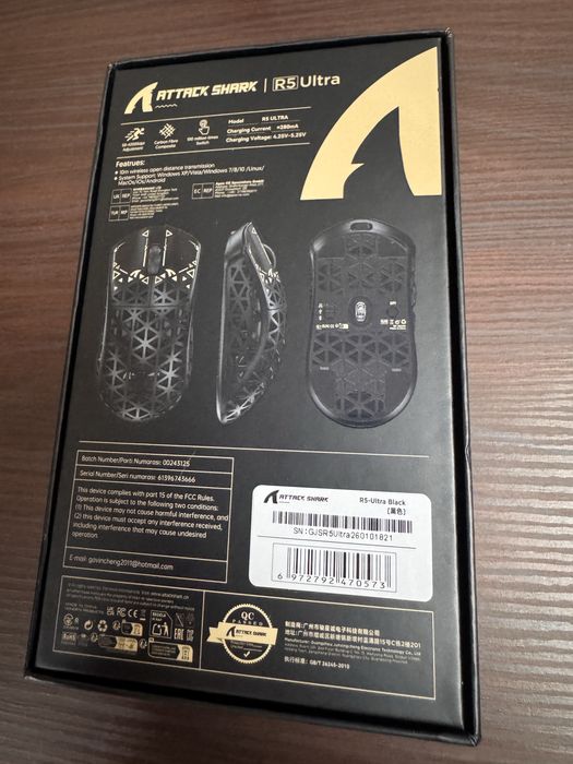 Ігрова Мишка Attack Shark R5 Ultra Оригінал