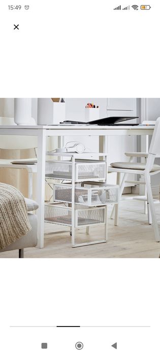 Bloco de gavetas LENNART Ikea