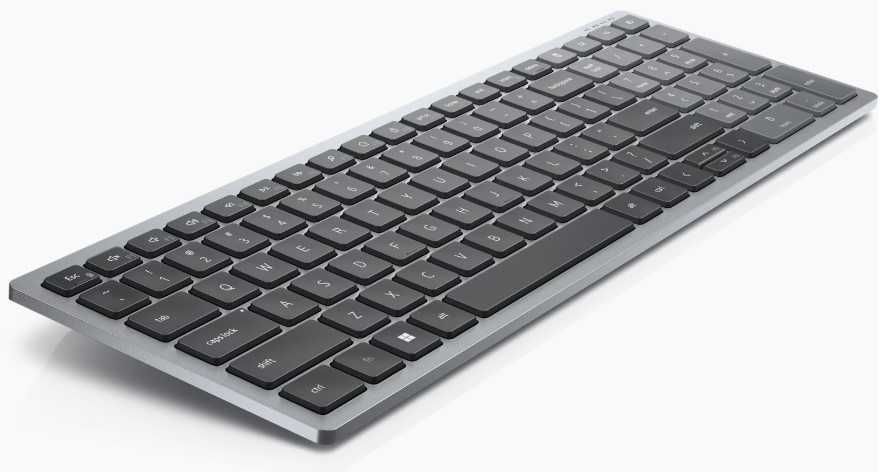 Беспроводная клавиатура с мышью Dell KM7120W (USB/BT, black)