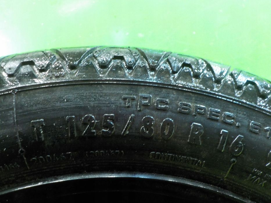 INSIGNIA A kolo dojazdowe 125/80/16 5x120