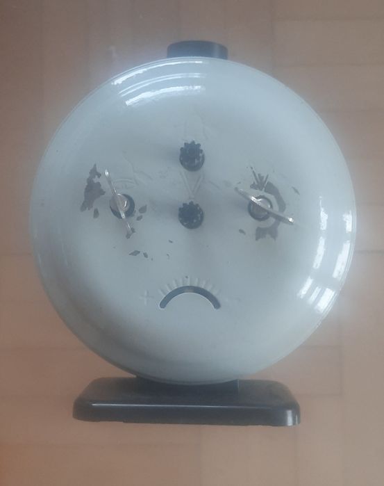 Zegar budzik Jantar PRL