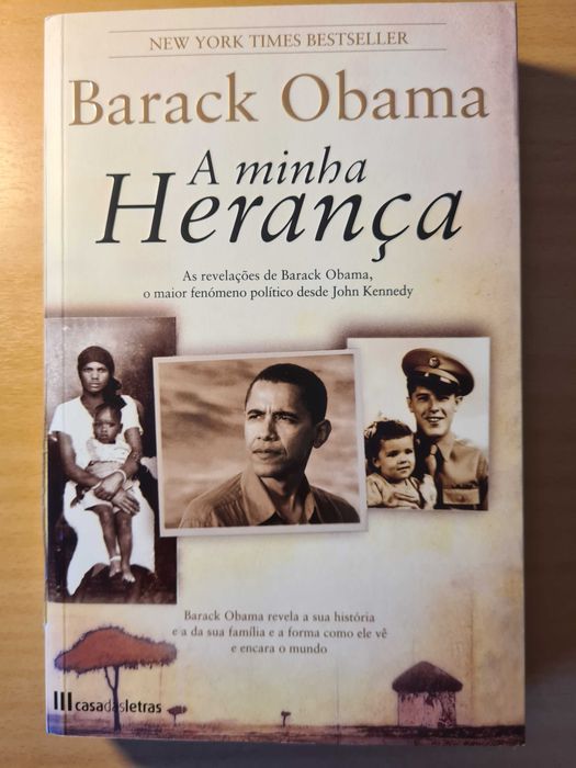 Livro "A Minha Herança" de Barack Obama