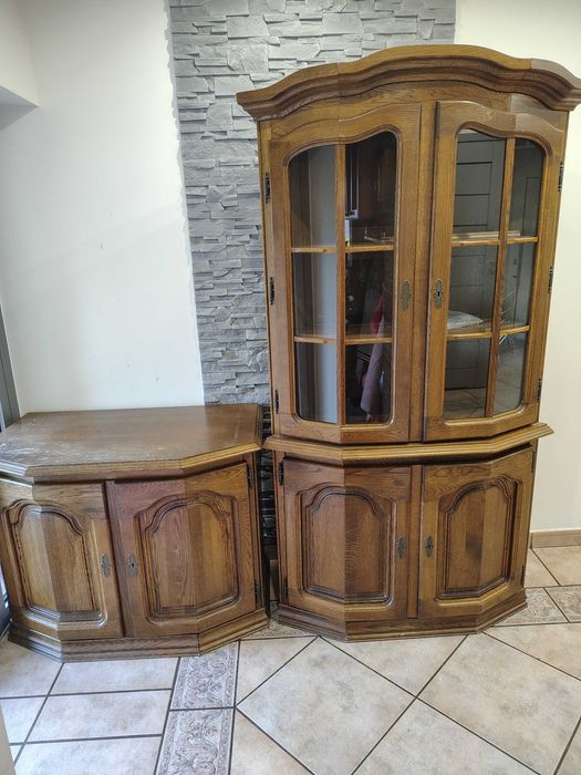 Witryna narożna flandern +gratis szafka