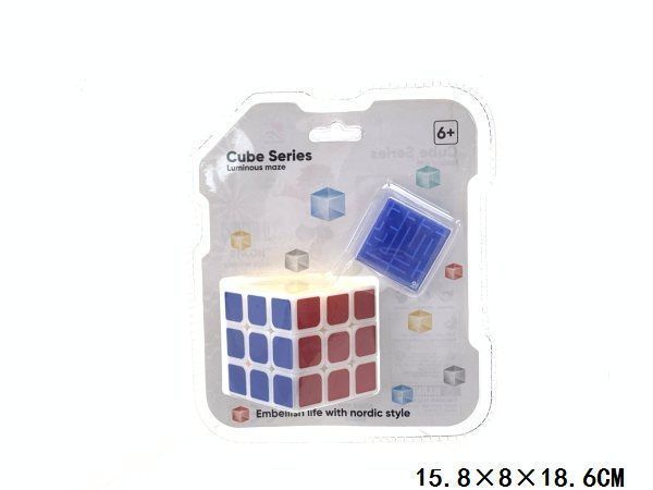 Kostka Rubika 3x3 Klasyczna Układanka Logiczna + Gra