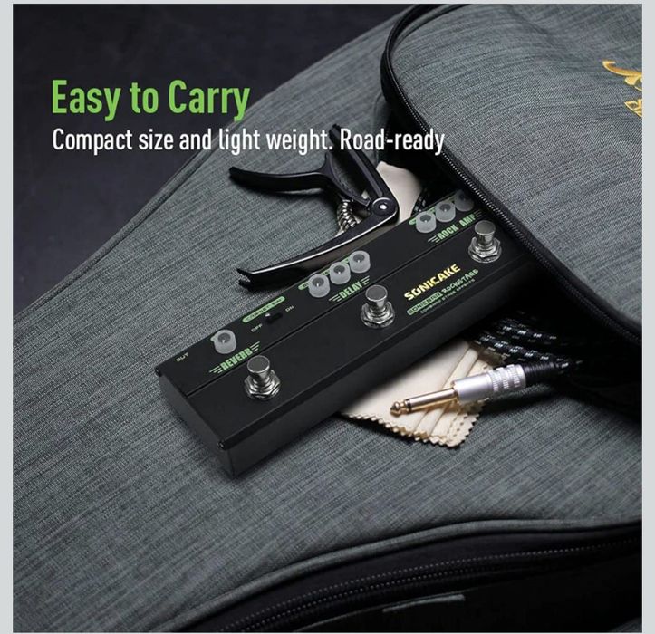 Pedal de Guitarra SONICAKE RockStage Multi effects