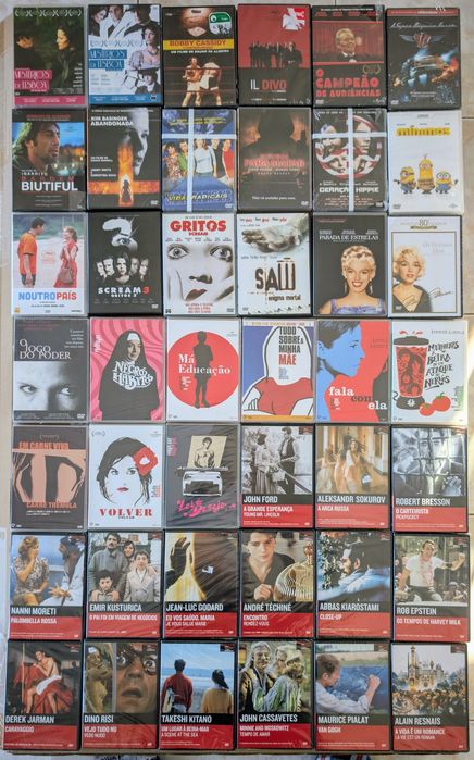 DVDs de colecção (v. 8 fotos)