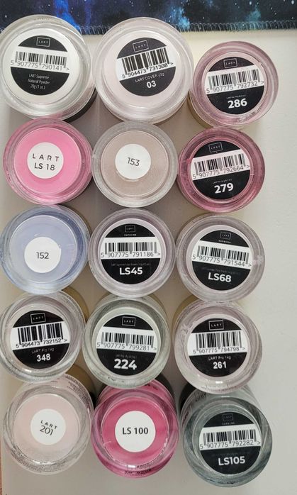 Pyłki do manicure tytanowe