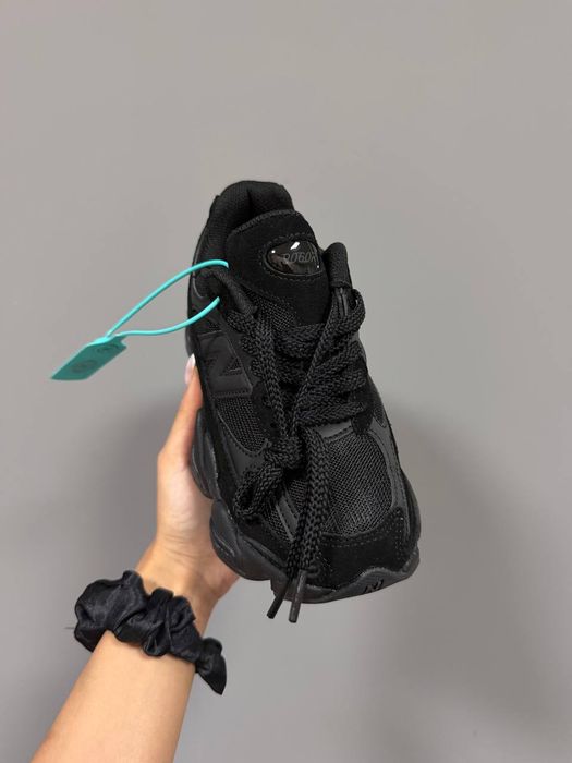 Кросівки New Balance 9060R Black premium | Кроссовки жіночі чоловічі