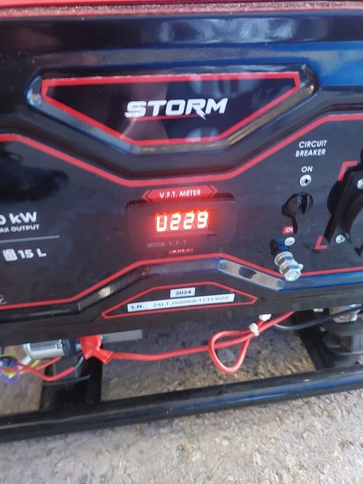 Продам бензиновий генератор STORM INTERTOOL DT-1131.(2.8/3.0 квт)