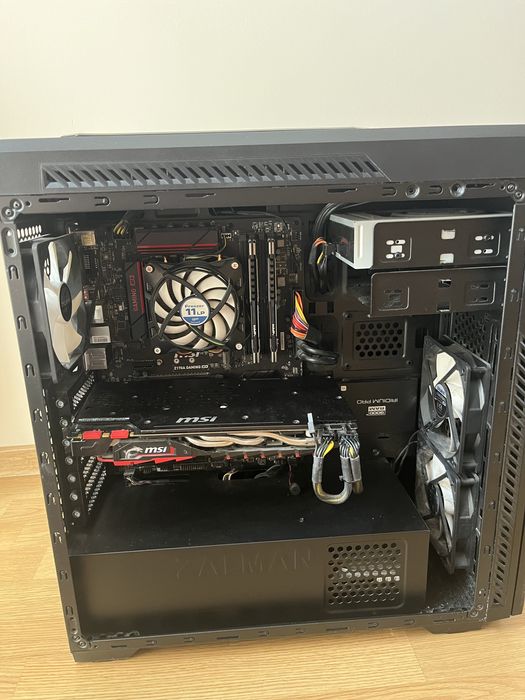 Komputer gamingowy – Intel C ore i7-7700K / GTX 1080 8 GB MSI / 32 GB RAM