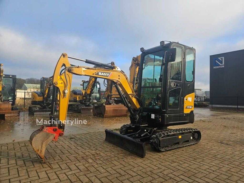 Minikoparki marki Sany SY18C