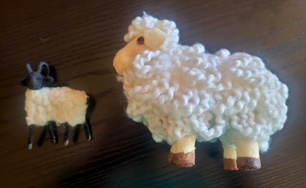 Owieczka koziołek ozdoba