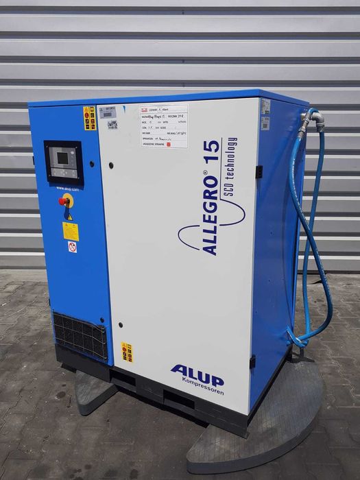 SPRAWNA!!! Sprężarka śrubowa ALUP ALLEGRO15 15kW 3,03m³/min S013812