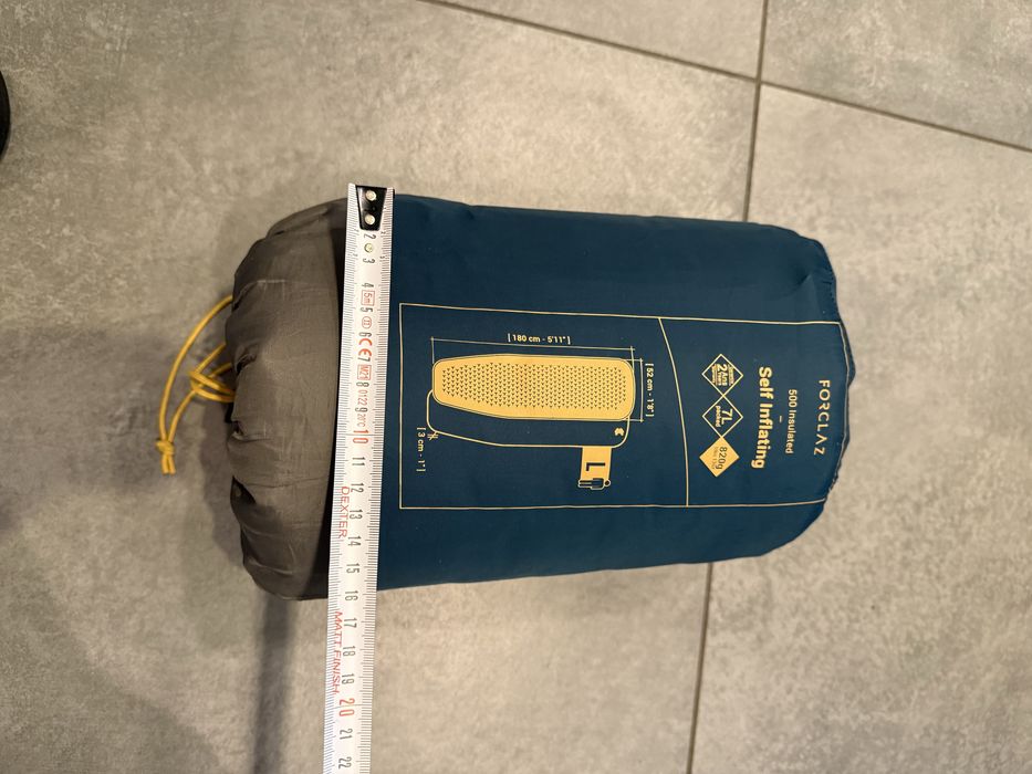 Mata samopompujaca forclaz 500 Insulated