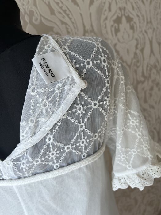 Pinko biała suknia letnia r.it.42 nasz 38 nowa pinko