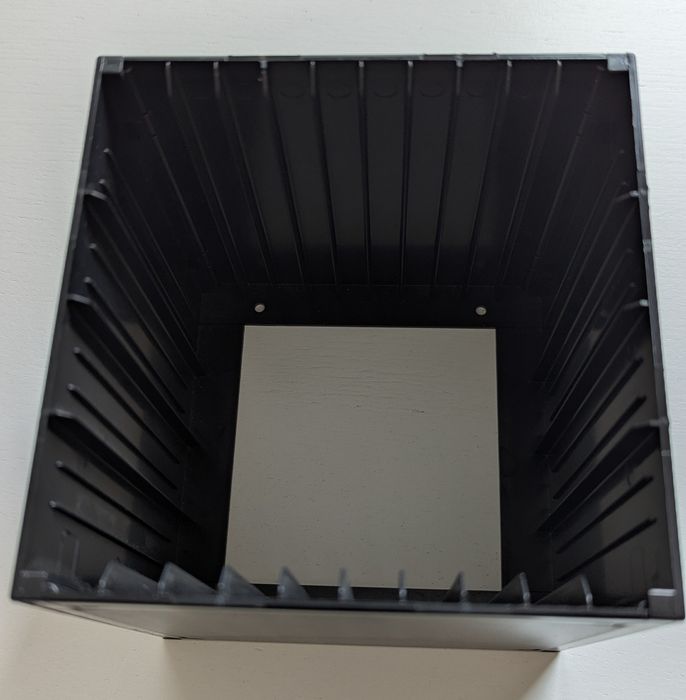 Conjunto de caixas empilháveis para CDs