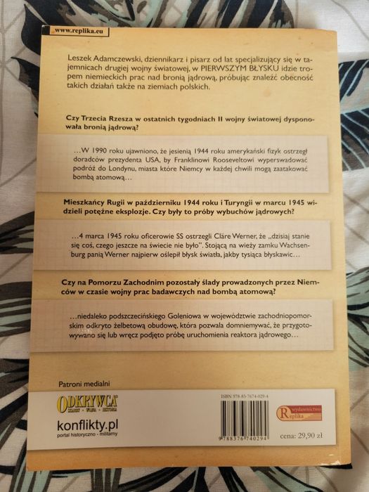 Pierwszy błysk - Leszek Adamczewski