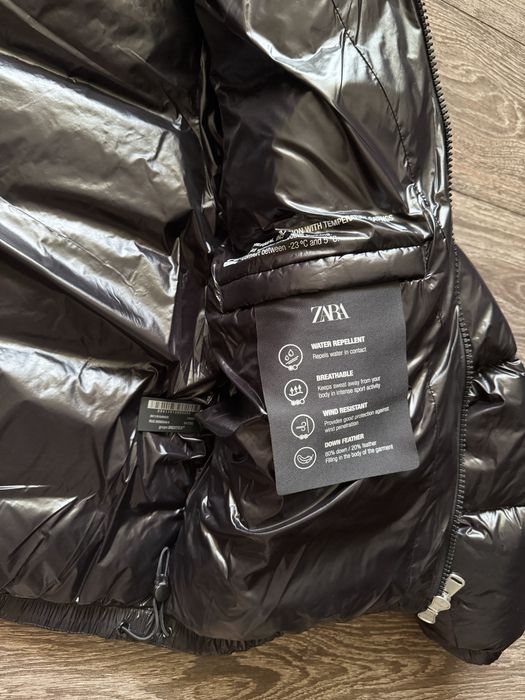 Пуховик / Куртка Zara Puffer Black