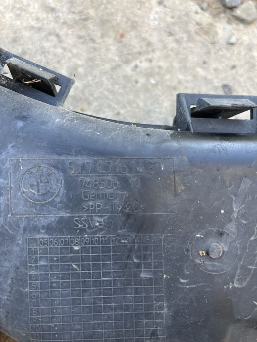 Wloty powietrza chlodzenie tarcz przod bmw e92 e93 przed lift zwykle