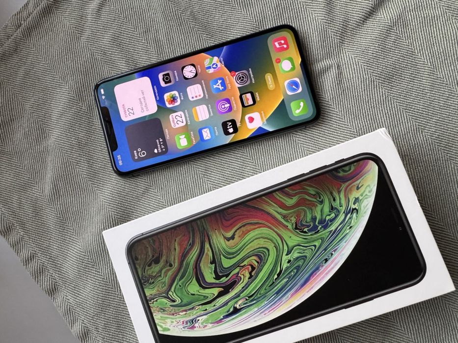 Iphone xs max space gray 64 gb