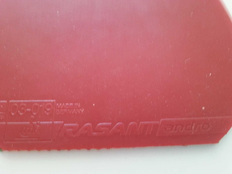 Okładzina Andro Rasant 1,9(102E) (Nie Butterfly, Donic, TSP, Yasaka)