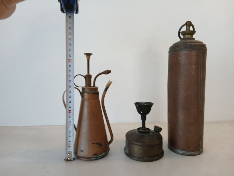 Cobre Atomizador botija fogão vintage